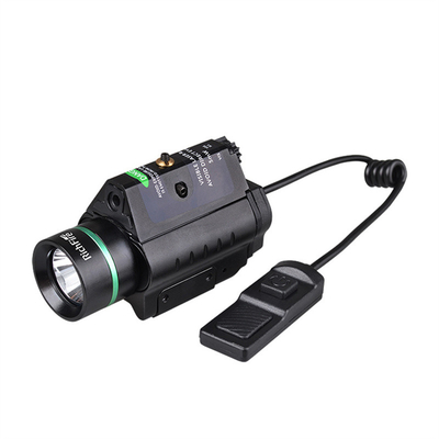 300LM 20MMの織工の柵の武器のための戦術的な懐中電燈5mwの緑レーザーの視力